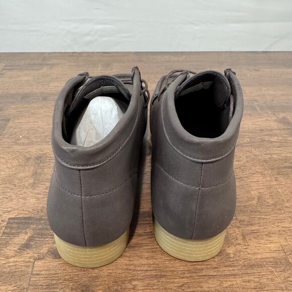 Amali Men's Chukka Boots size 9 NWOB Dark Brown - Picture 4 of 6